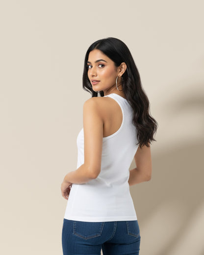 Plain White Women's Tank Top