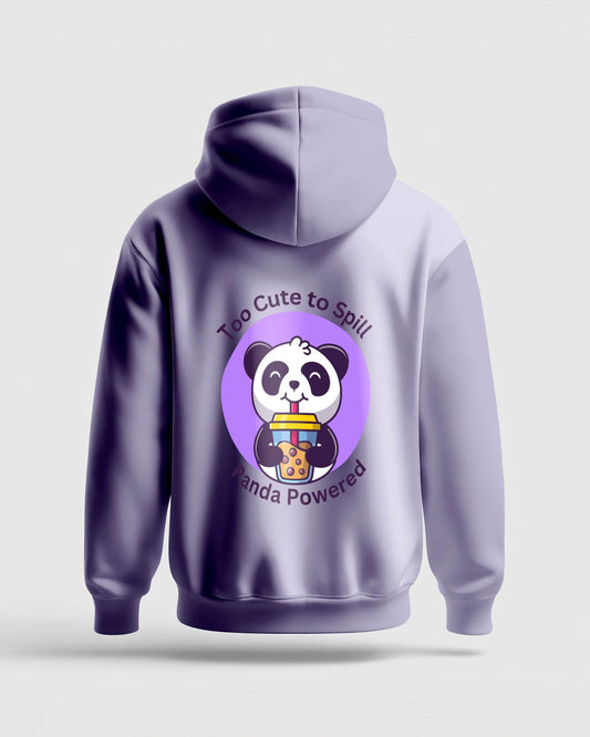 Too Cute To Spill | Classic Comfort Hoodie | Unisex | Lavender - Avaiya Clothings