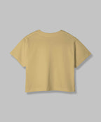 Good Girl | Women Crop Top | Beige - Avaiya Clothings