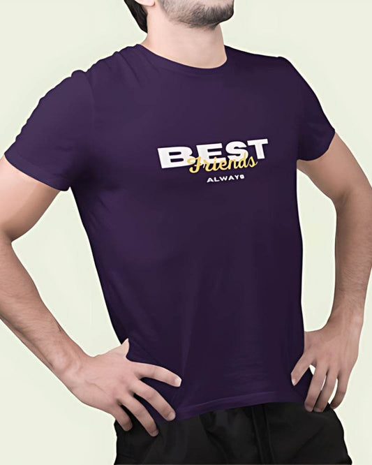 Best Friend Always | Classic T-Shirt | For Man And Woman - Avaiya Clothings