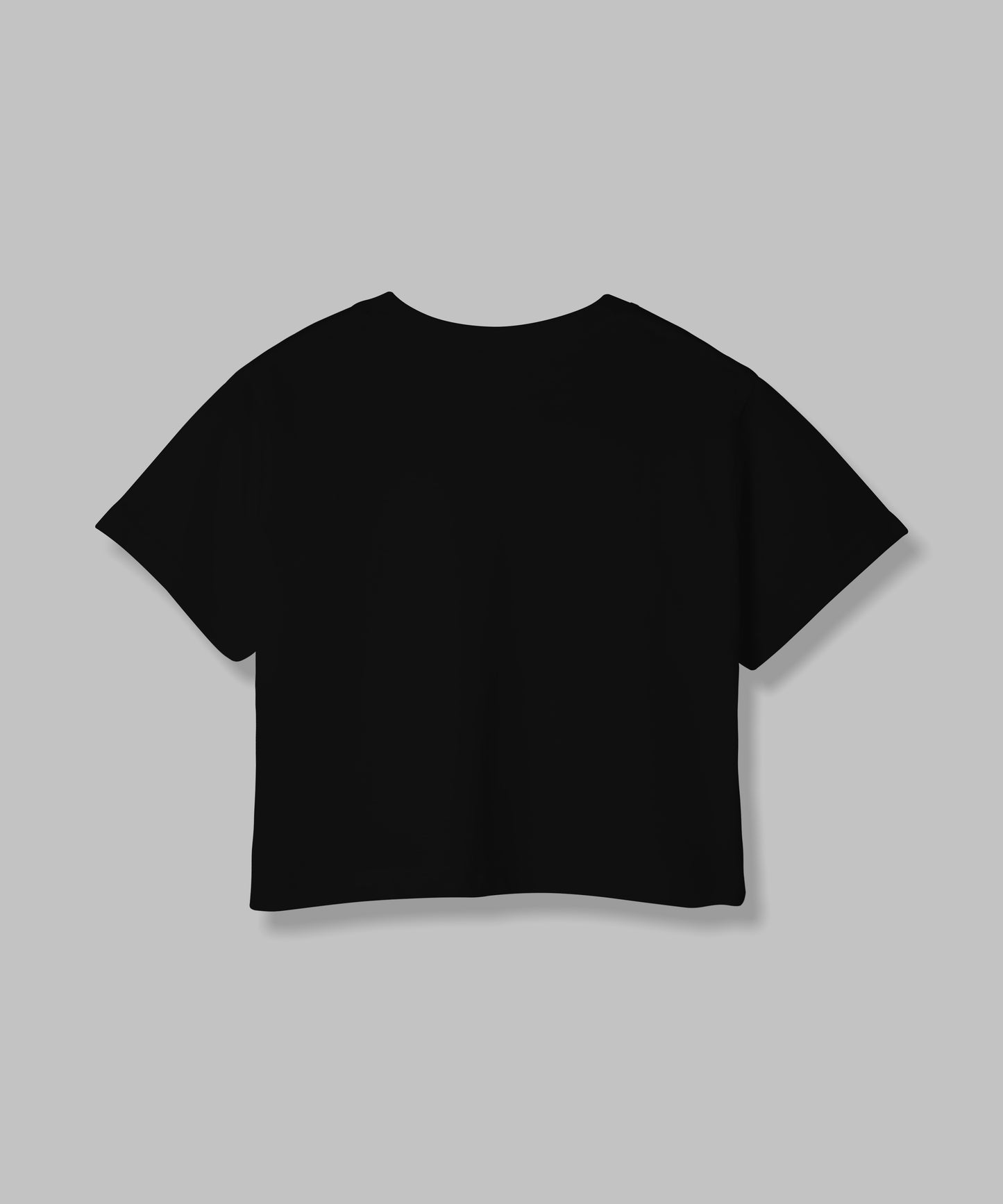 Little Wildlife | Women Crop Top | Black