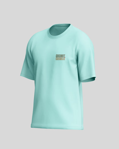 Coconut Crunch Oversized T-Shirt | Mint | Premium Quality by AvaiYa | Unisex