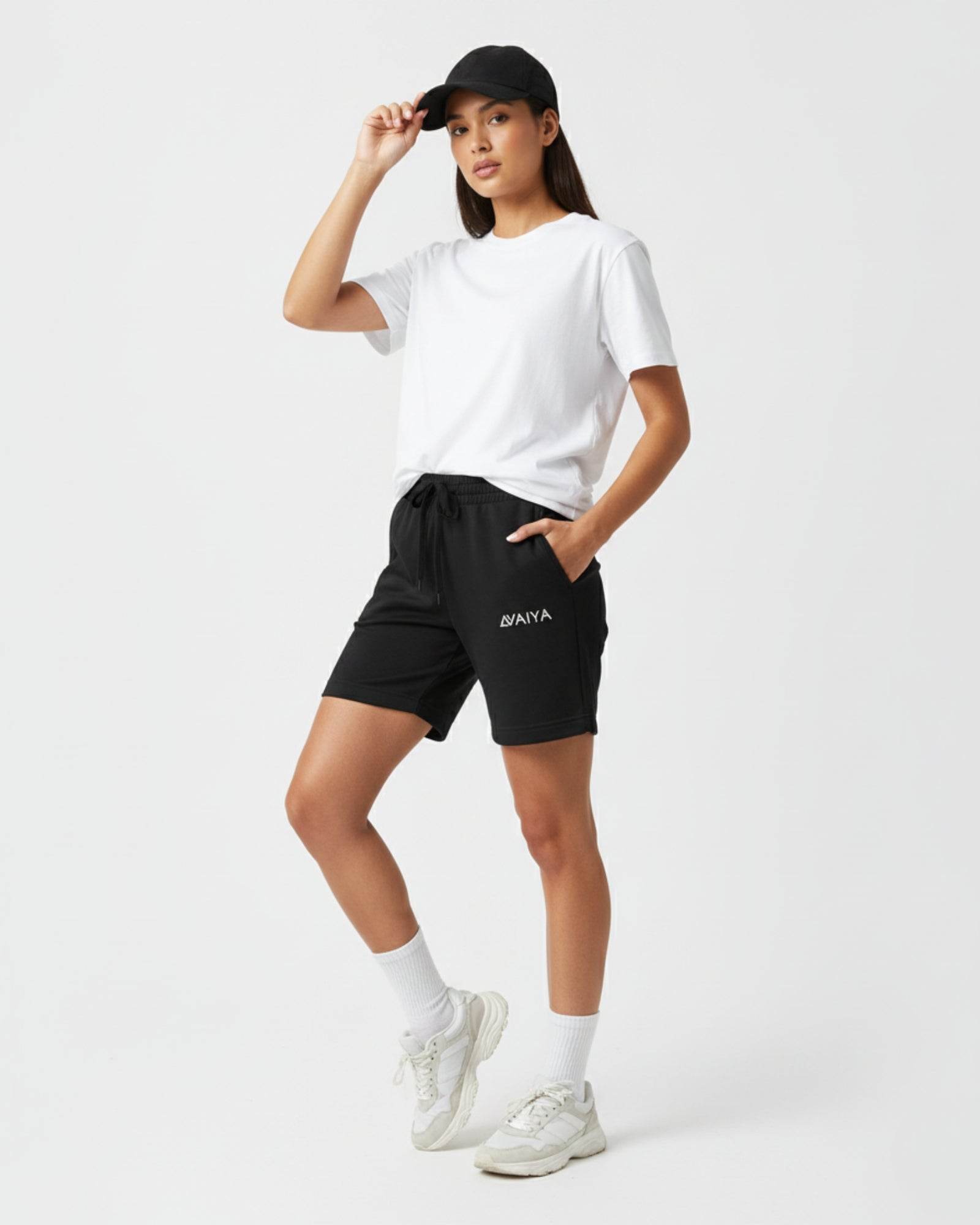 Avaiya's Terry Shorts | For Man And Women | Black - Avaiya Clothings
