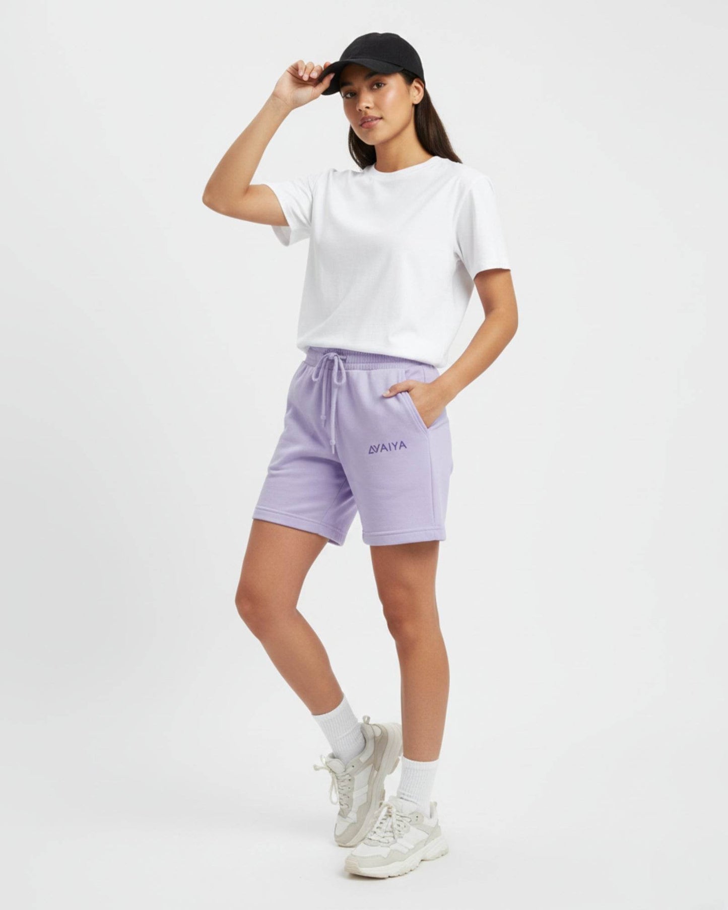 Avaiya's Terry Shorts | For Man And Women | Lavender - Avaiya Clothings