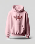 Certified Yapper | Classic Comfort Hoodie | Unisex | Light Baby Pink - Avaiya Clothings
