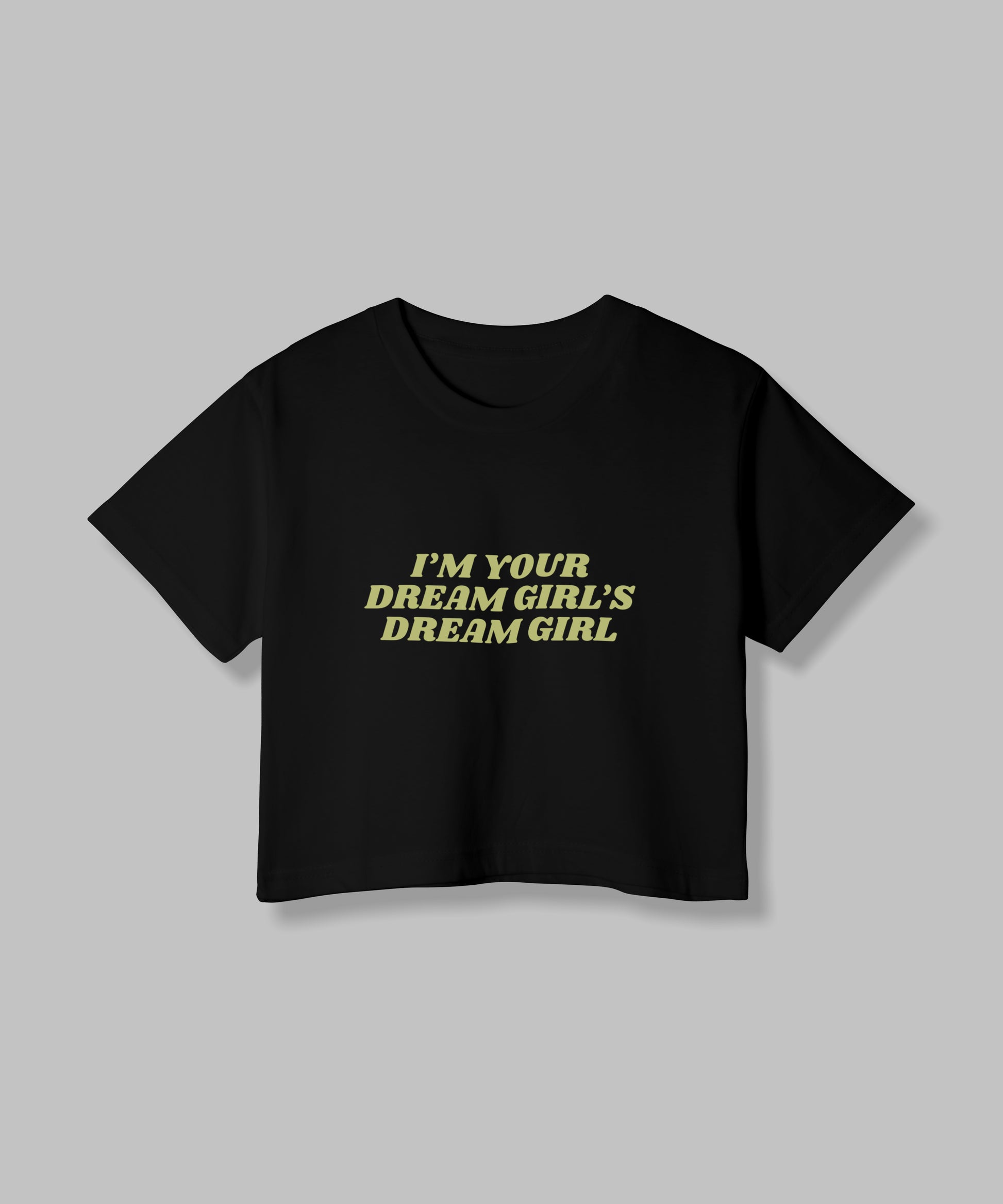 Dream Girl | Women Crop Top | Black - AvaiYa Clothing's