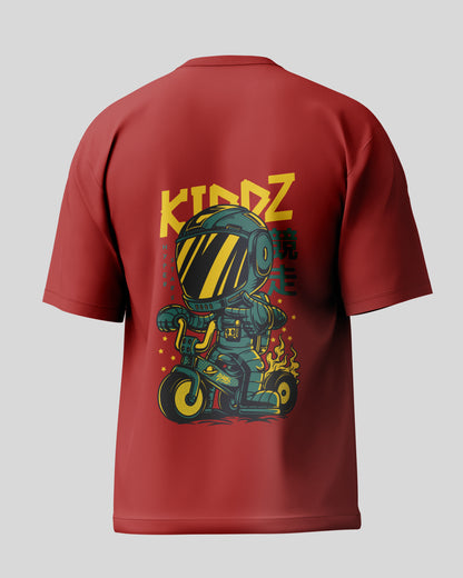 Kiddz Oversized T-Shirt | Olive Green | Premium Quality by AvaiYa | Unisex