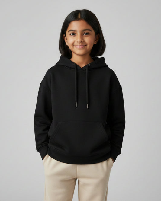 Kids Hoodie | 5-13Yrs | for boys & girls | Black