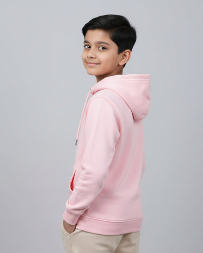 Kids Hoodie | 5-13Yrs | for boys & girls | Light Baby Pink