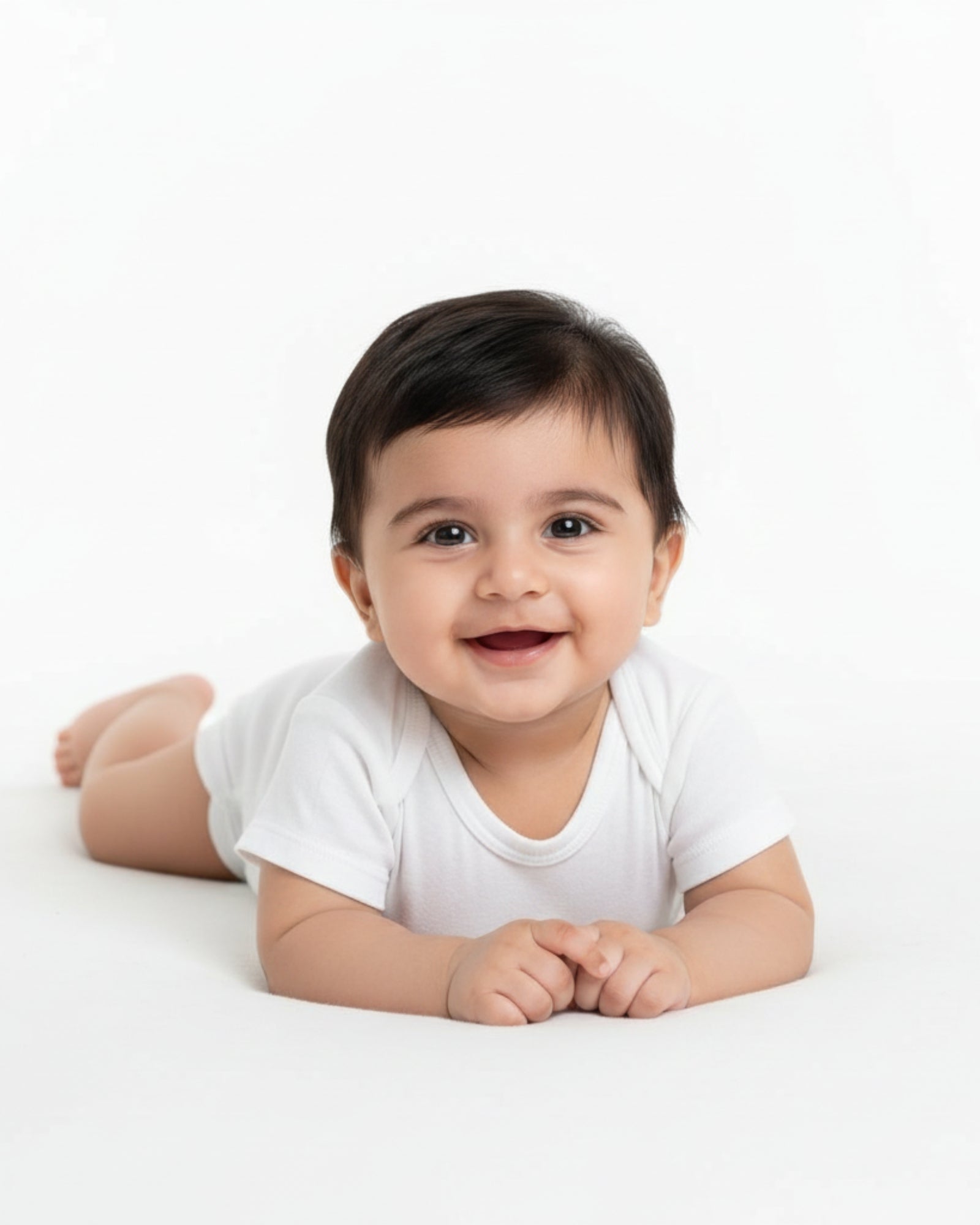 Kids Rompers | 0-12M | White