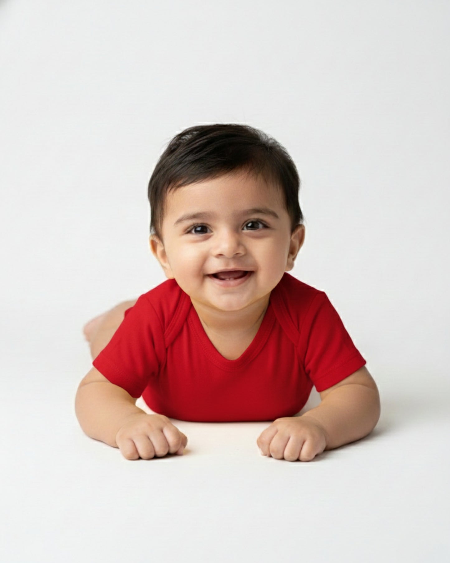 Kids Rompers | 0-12M | Red