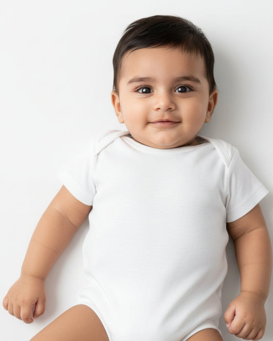 Kids Rompers | 0-12M | White