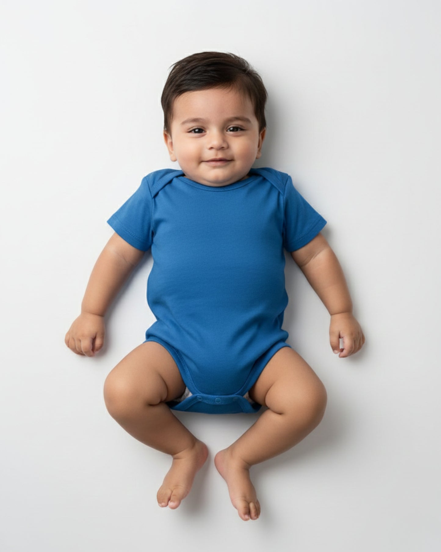 Kids Rompers | 0-12M | Orchid Blue