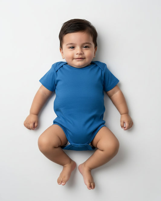 Kids Rompers | 0-12M | Orchid Blue