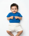 Crew Neck T-Shirt | 0-4 Yrs | For Both Girls & Boys | Royal Blue