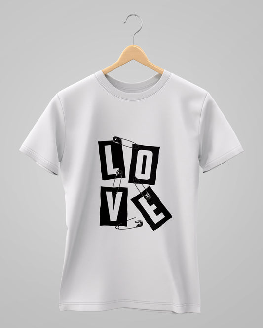 Love | Classic T-Shirt | For Man & Woman - AvaiYa Clothing's