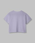 Sorry For Being Perfect | Women Crop Top | Lavender - Avaiya Clothings