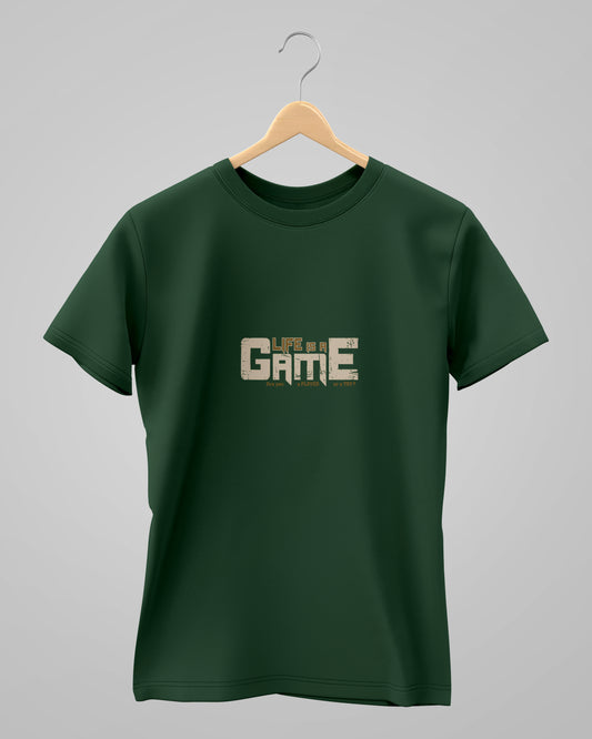 Life Is A Game | Classic T-Shirt | For Man & Woman - AvaiYa Clothing's