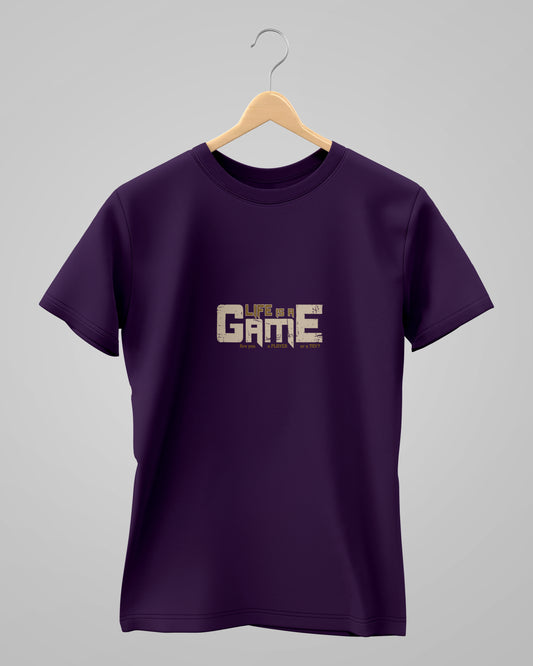 Life Is A Game | Classic T-Shirt | For Man & Woman - AvaiYa Clothing's
