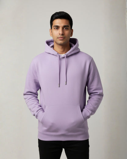 Plain Classic  Hoodie | For Man And Woman | Lavender