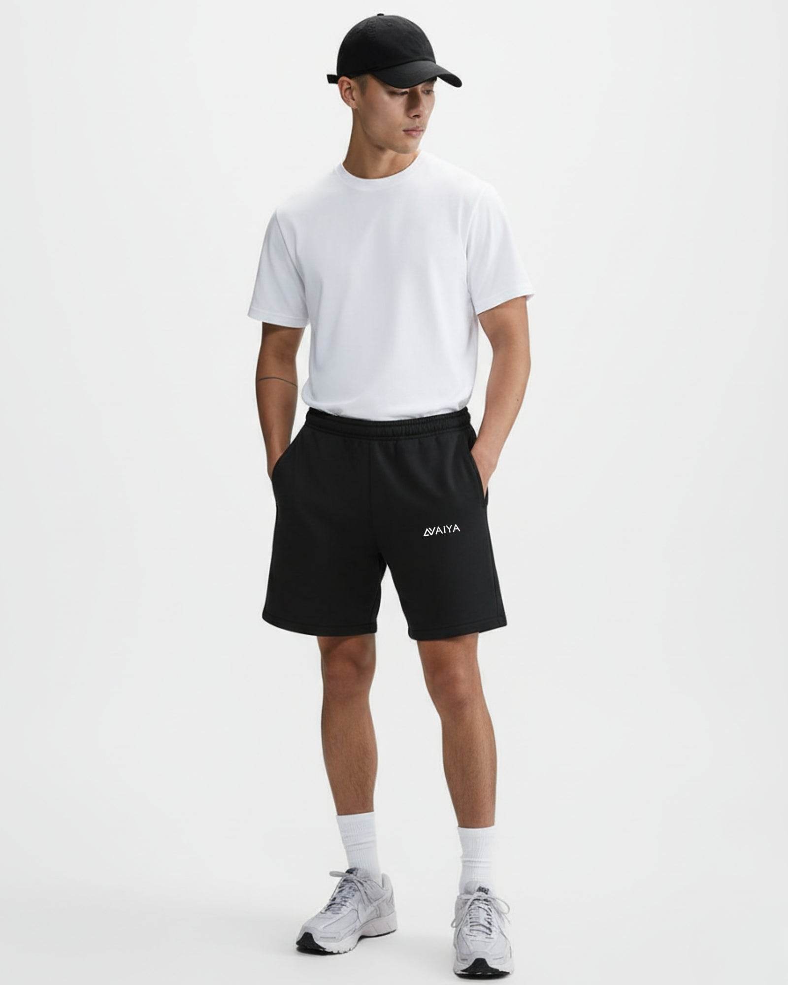 Avaiya's Terry Shorts | For Man And Women | Black - Avaiya Clothings