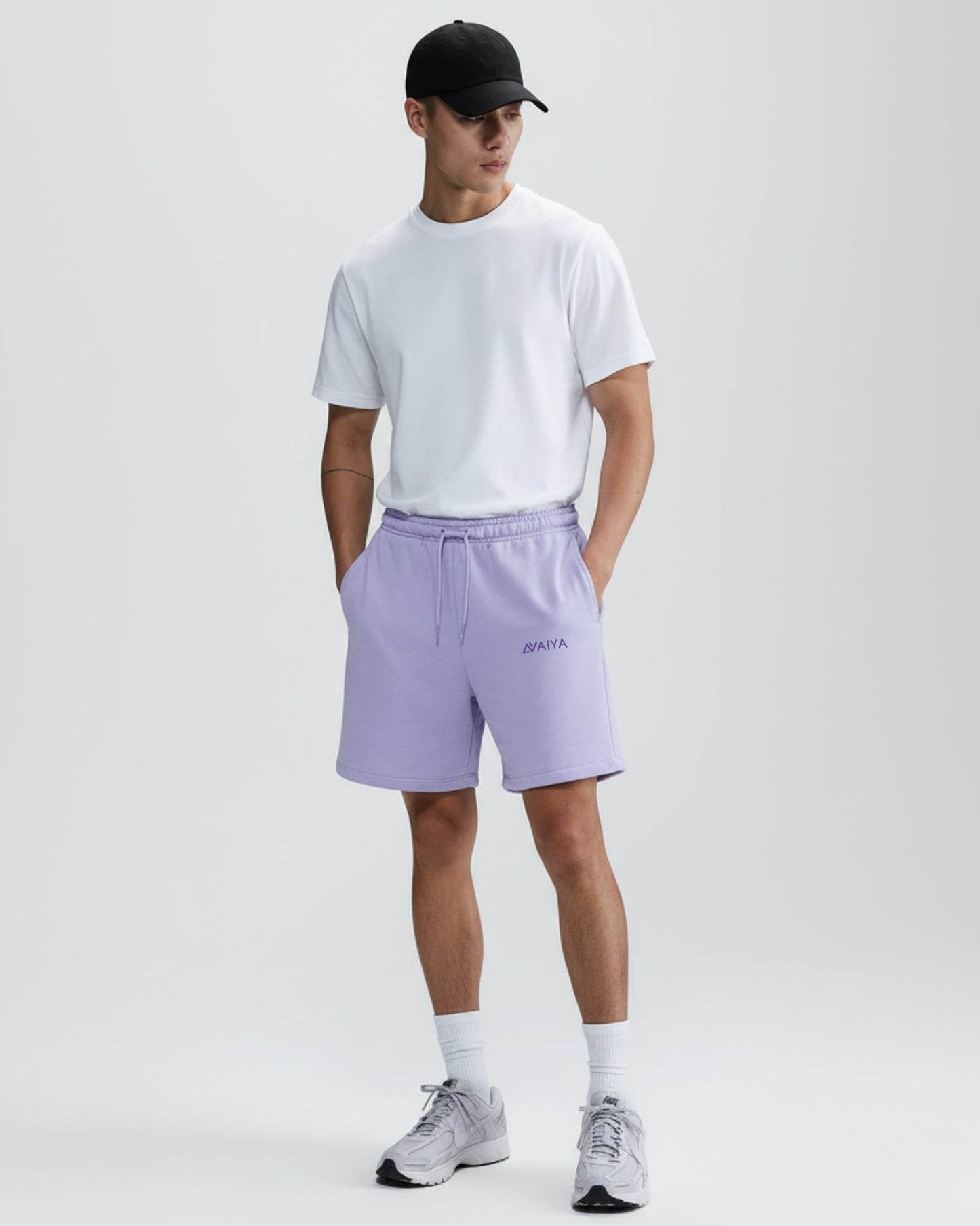 Avaiya's Terry Shorts | For Man And Women | Lavender - Avaiya Clothings