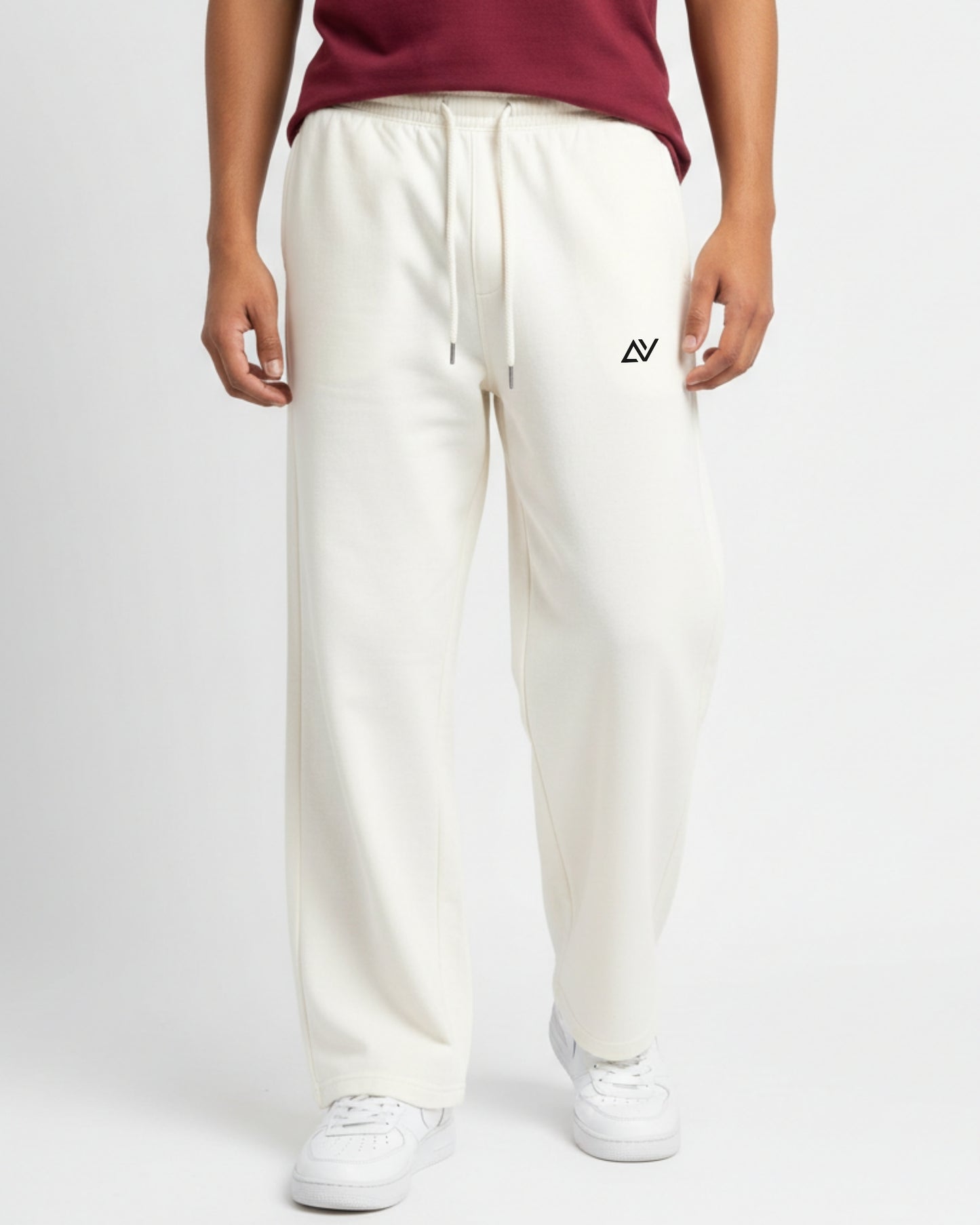 Avaiya's Sweatpants For Both Man & Women | Loose-fit | Off-White