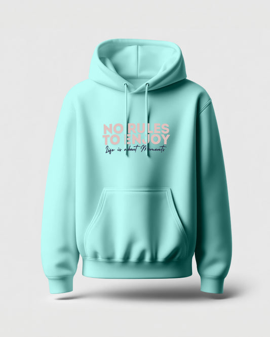 No Rules To Enjoy Classic Comfort Hoodie | P | Unisex - AvaiYa Clothing's