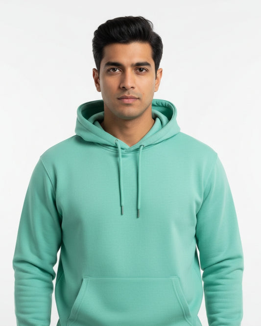 Plain Classic  Hoodie | For Man And Woman | Mint