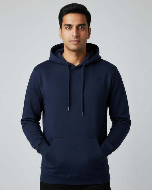 Plain Classic  Hoodie | For Man And Woman | Navi Blue