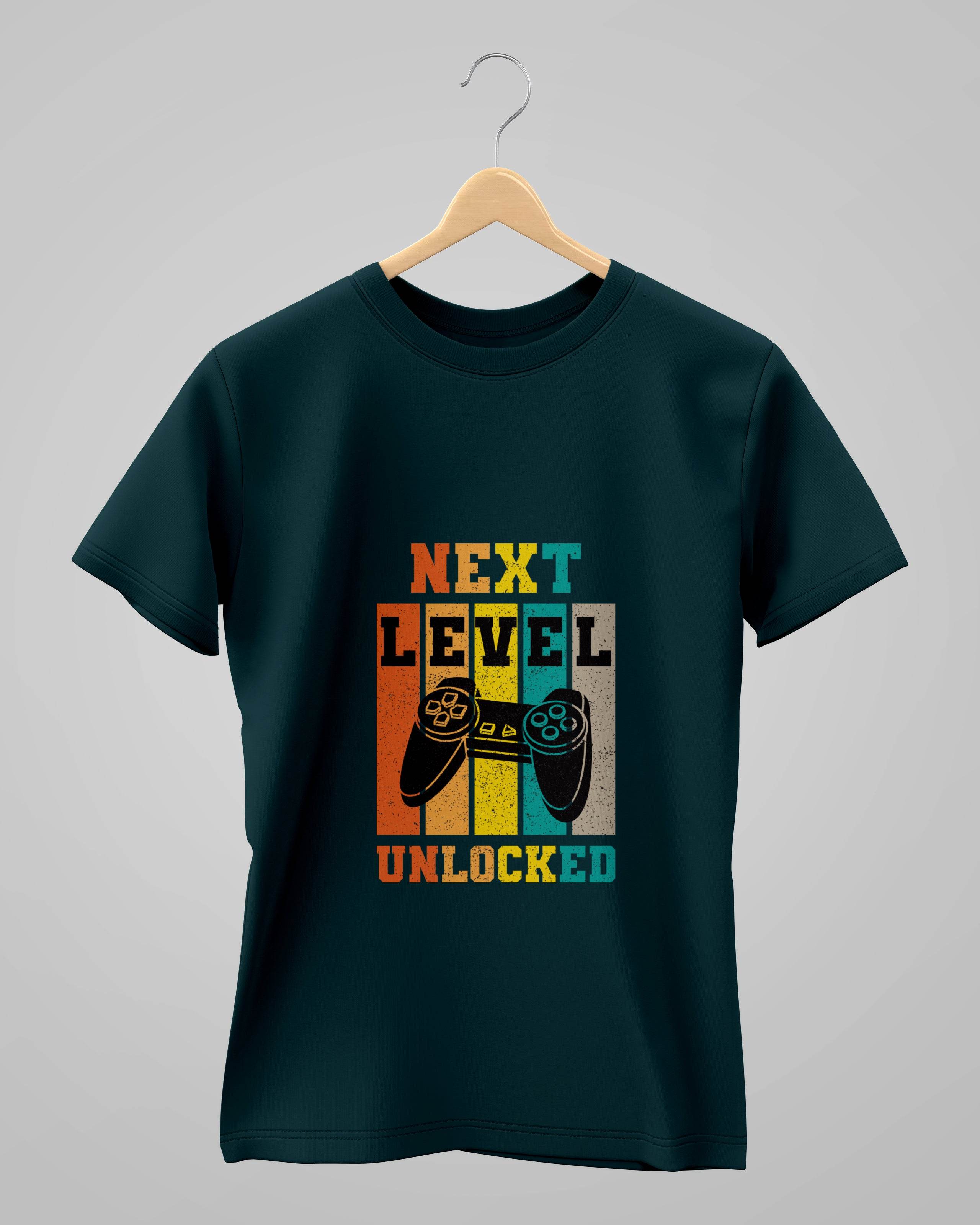 Next Level Unlocked | Classic T-Shirt | For Man & Woman - Avaiya Clothings