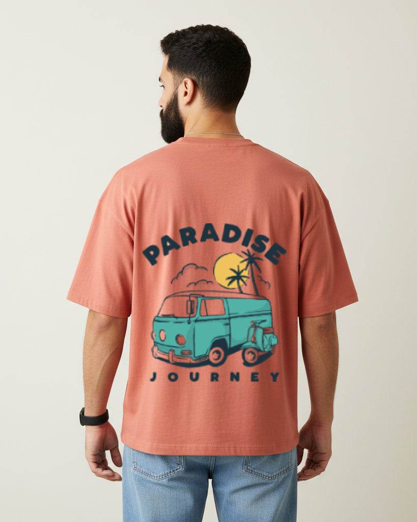 Paradise Journey Oversized T-Shirt | Mint | Premium Quality by Avaiya | Unisex - Avaiya Clothings