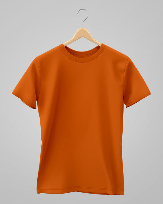 Classic T-Shirt | For Man & Woman | Orange - AvaiYa Clothing's