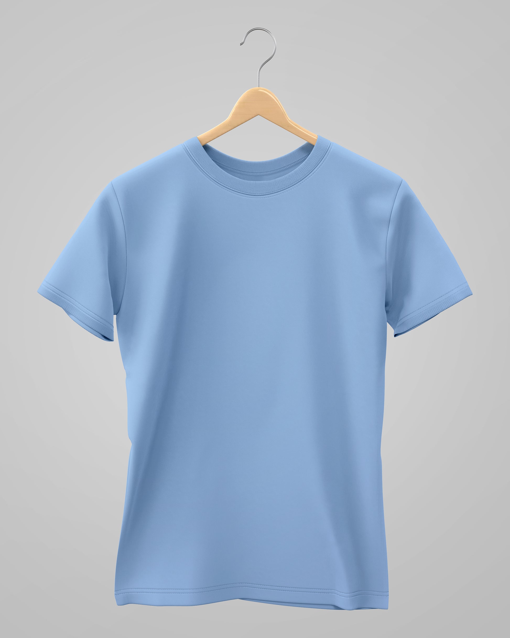 Classic T-Shirt | For Man & Woman | Baby Blue - AvaiYa Clothing's