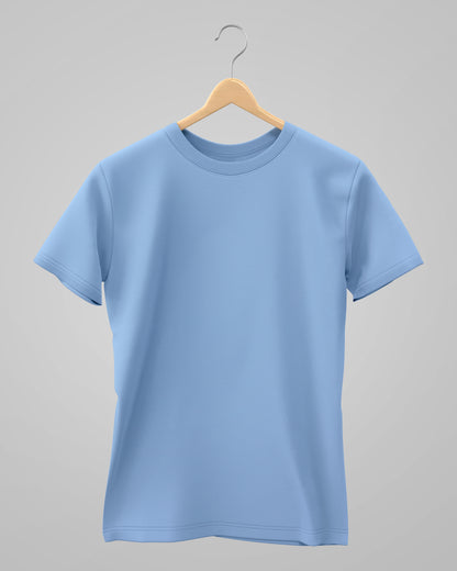 Classic T-Shirt | For Man & Woman | Baby Blue - AvaiYa Clothing's