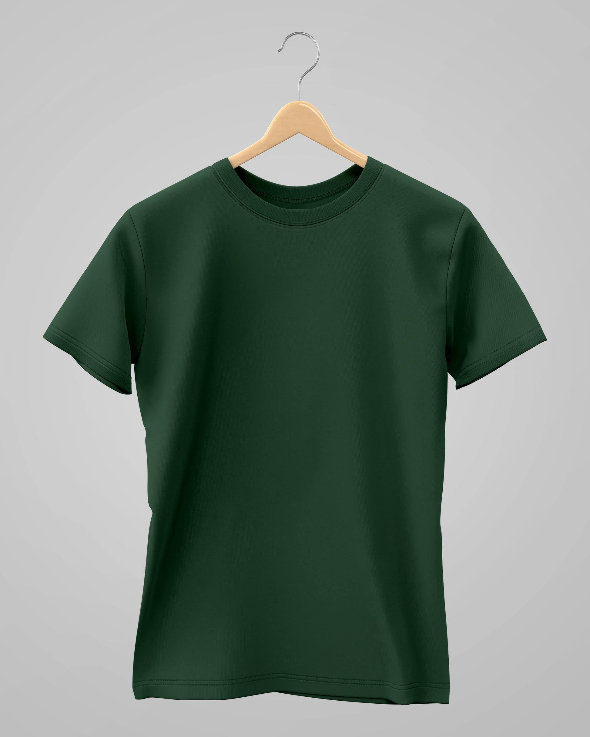 Classic T-Shirt | For Man & Woman | Bottle Green - AvaiYa Clothing's