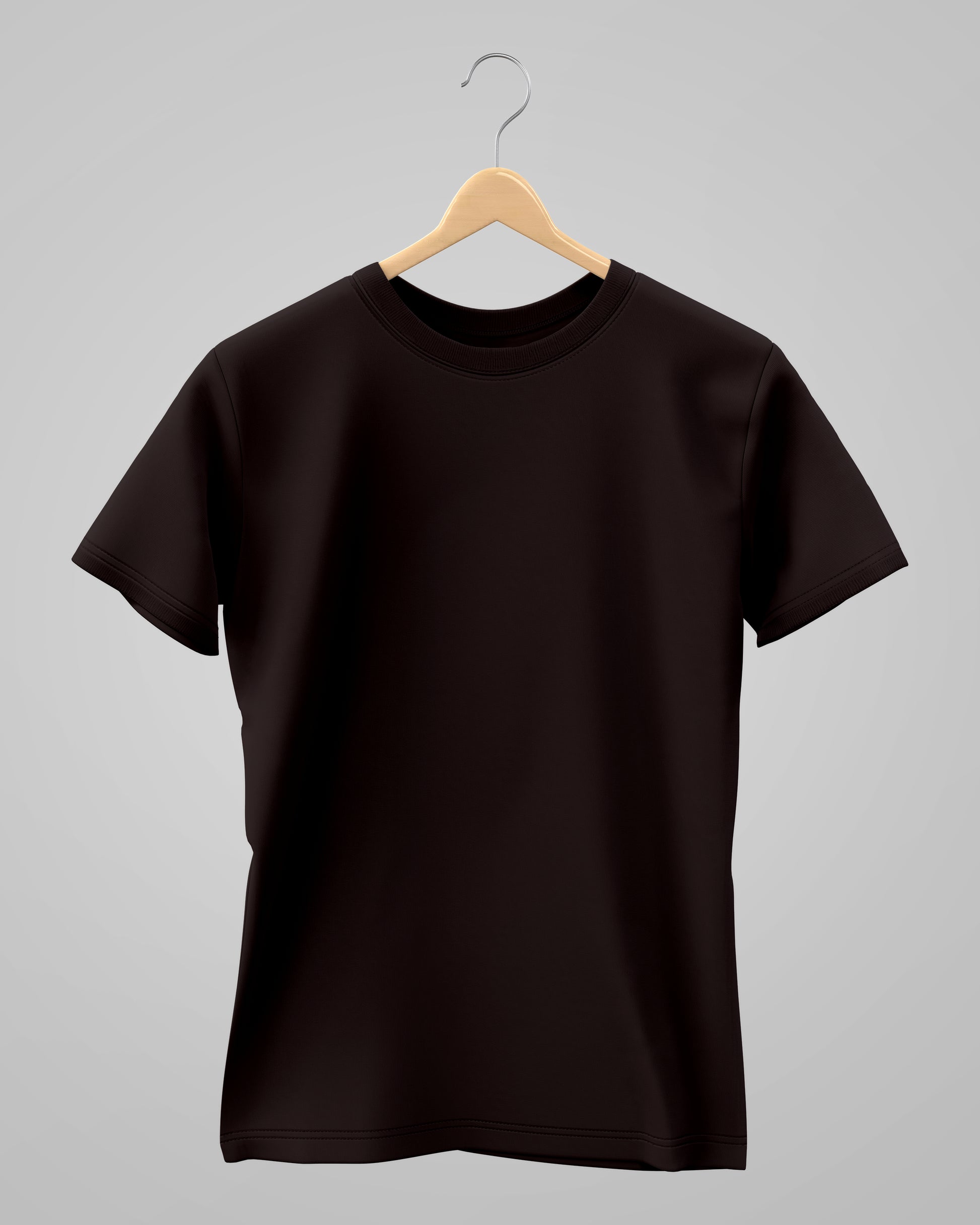 Classic T-Shirt | For Man & Woman | Coffee Brown - AvaiYa Clothing's