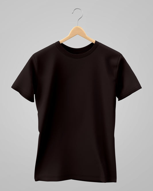Classic T-Shirt | For Man & Woman | Coffee Brown - AvaiYa Clothing's