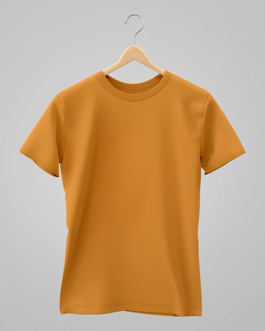 Classic T-Shirt | For Man & Woman | Golden Yellow - AvaiYa Clothing's