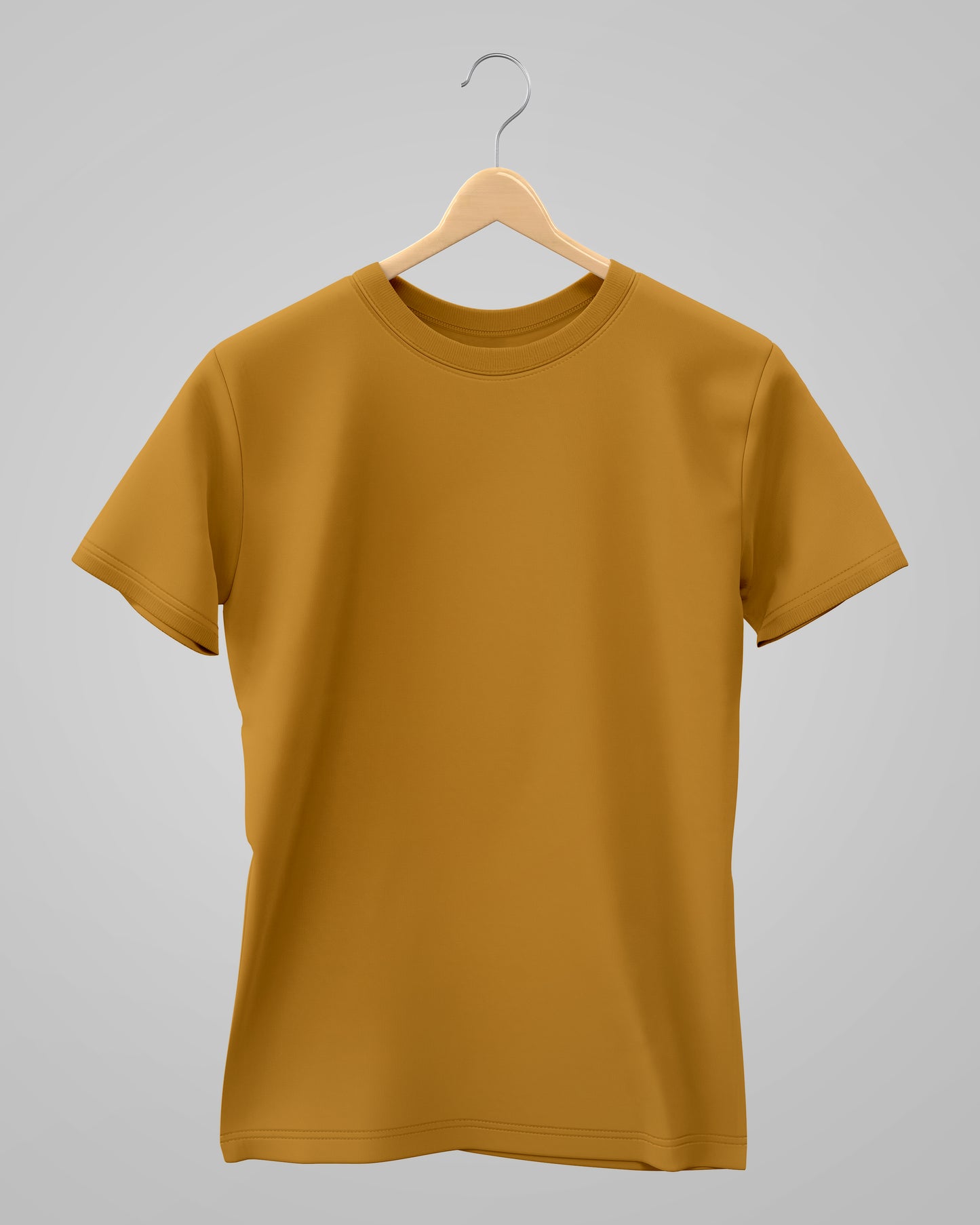 Classic T-Shirt | For Man & Woman | Mustard Yellow - AvaiYa Clothing's