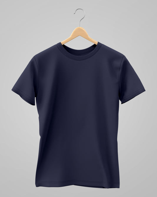 Classic T-Shirt | For Man & Woman | Navi Blue - AvaiYa Clothing's