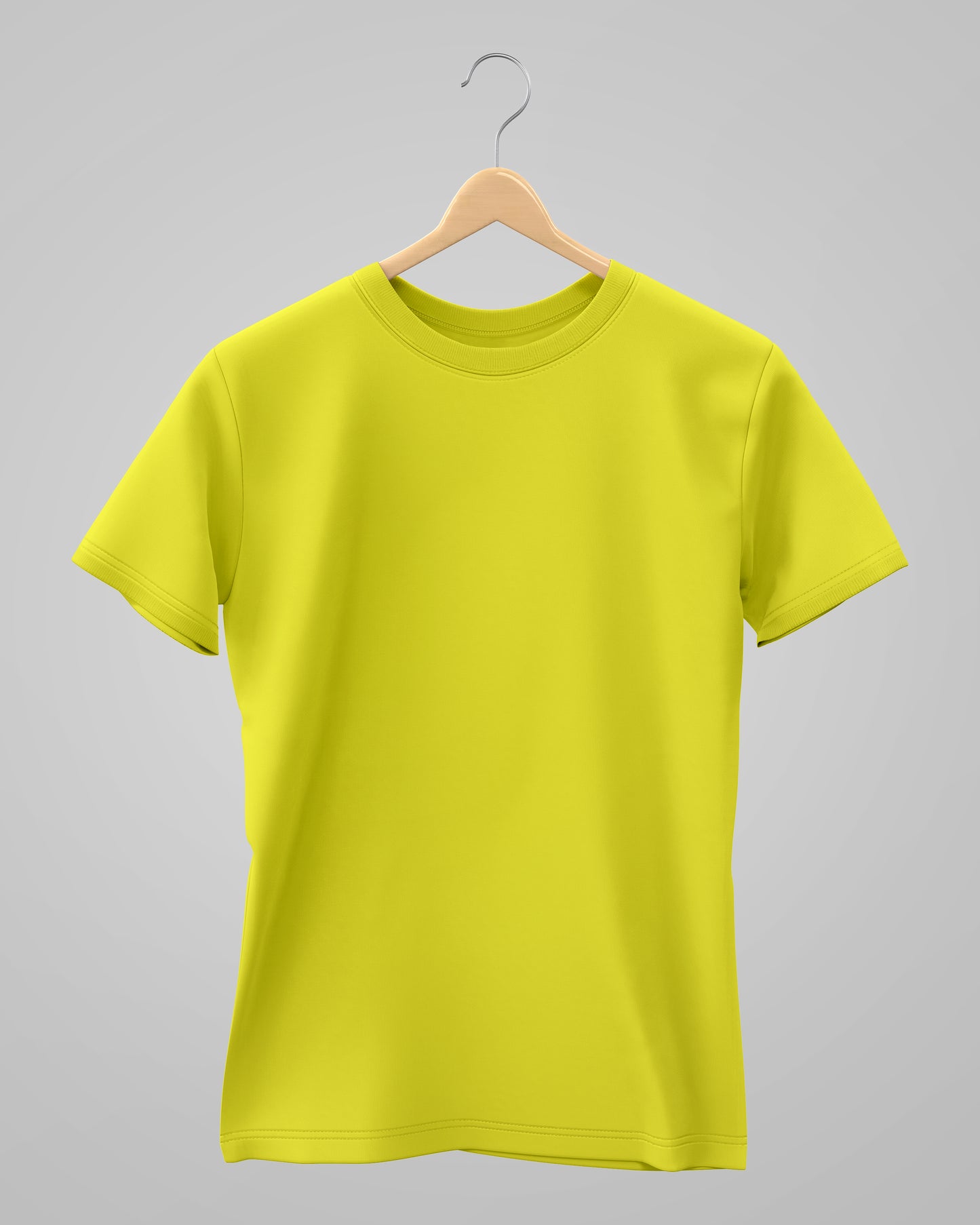 Classic T-Shirt | For Man & Woman | New Yellow - AvaiYa Clothing's