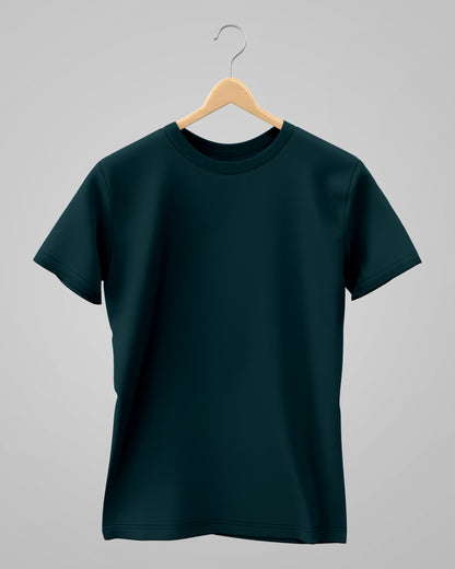 Classic T-Shirt | For Man & Woman | Petrol Blue - AvaiYa Clothing's