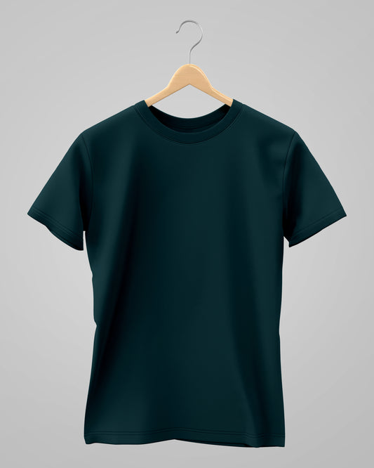 Classic T-Shirt | For Man & Woman | Petrol Blue - AvaiYa Clothing's