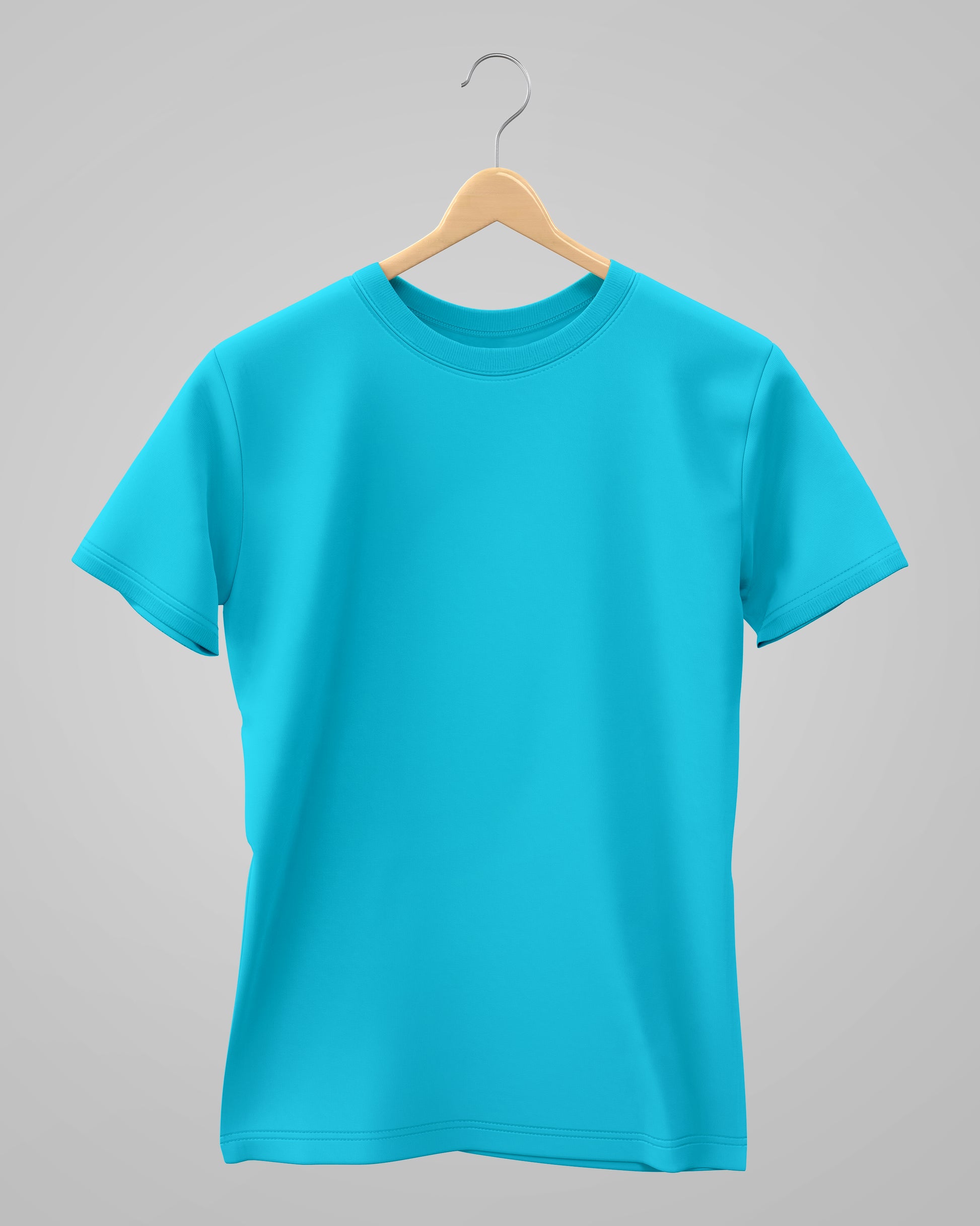 Classic T-Shirt | For Man & Woman | Sky Blue - AvaiYa Clothing's
