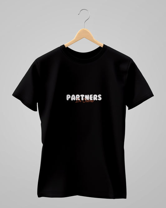 Partner in Crime  | Classic T-Shirt | For Man And Woman
