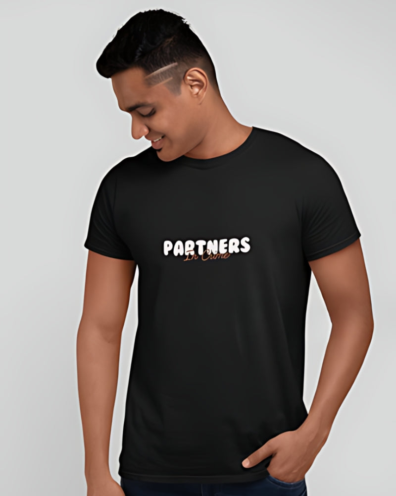 Partner in Crime  | Classic T-Shirt | For Man And Woman