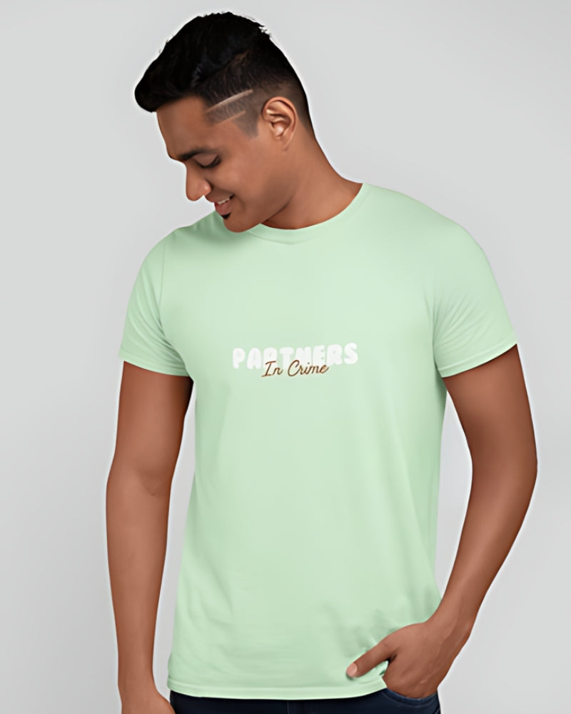 Partner in Crime  | Classic T-Shirt | For Man And Woman