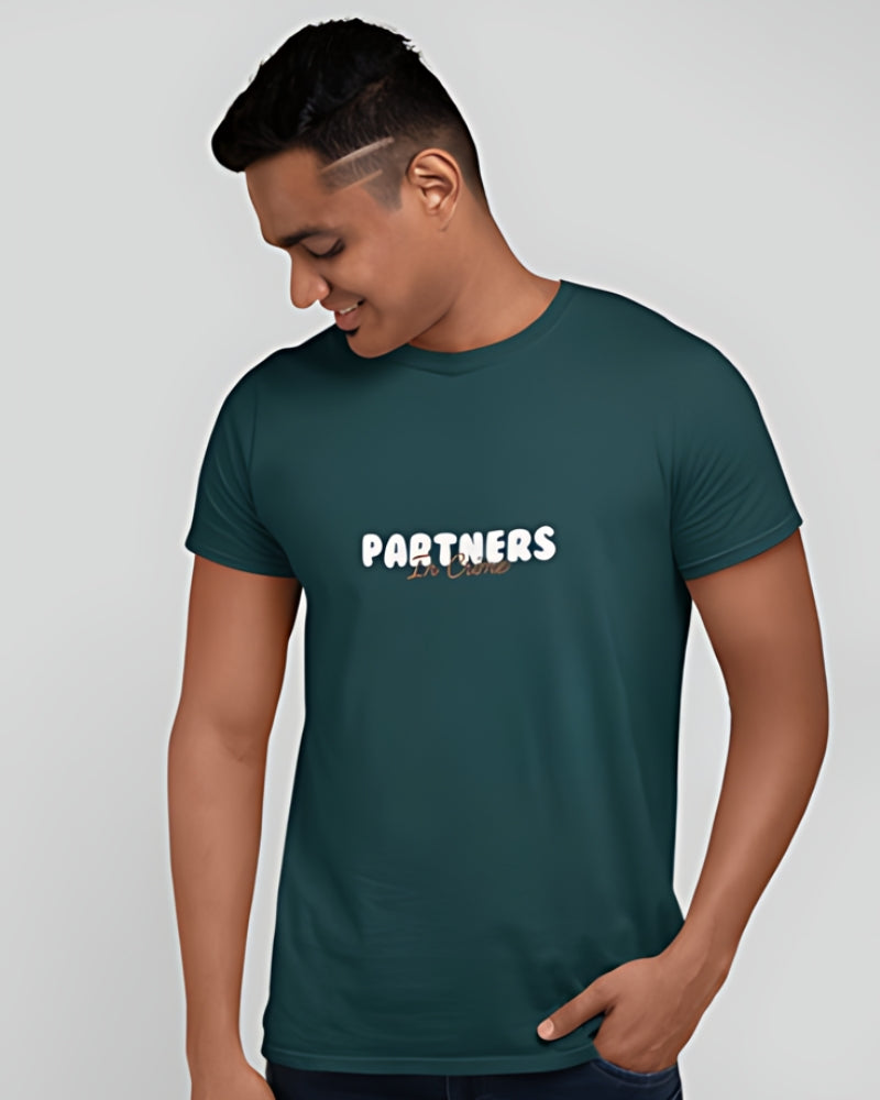 Partner in Crime  | Classic T-Shirt | For Man And Woman