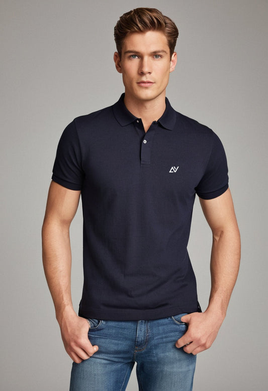 Avaiya's Classic Polo T-Shirts | Black - AvaiYa Clothing's